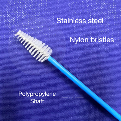 Nylon Bristle Endoscopic Steril Cytology Brush Persetujuan UKCA