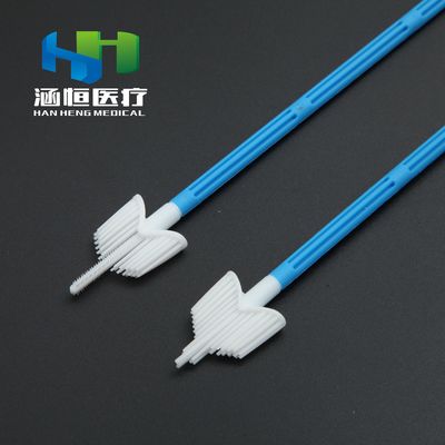 harga yang pantas PP LDPE Cleaning Head Plastic Handle 20cm Pap Smear Broom on line